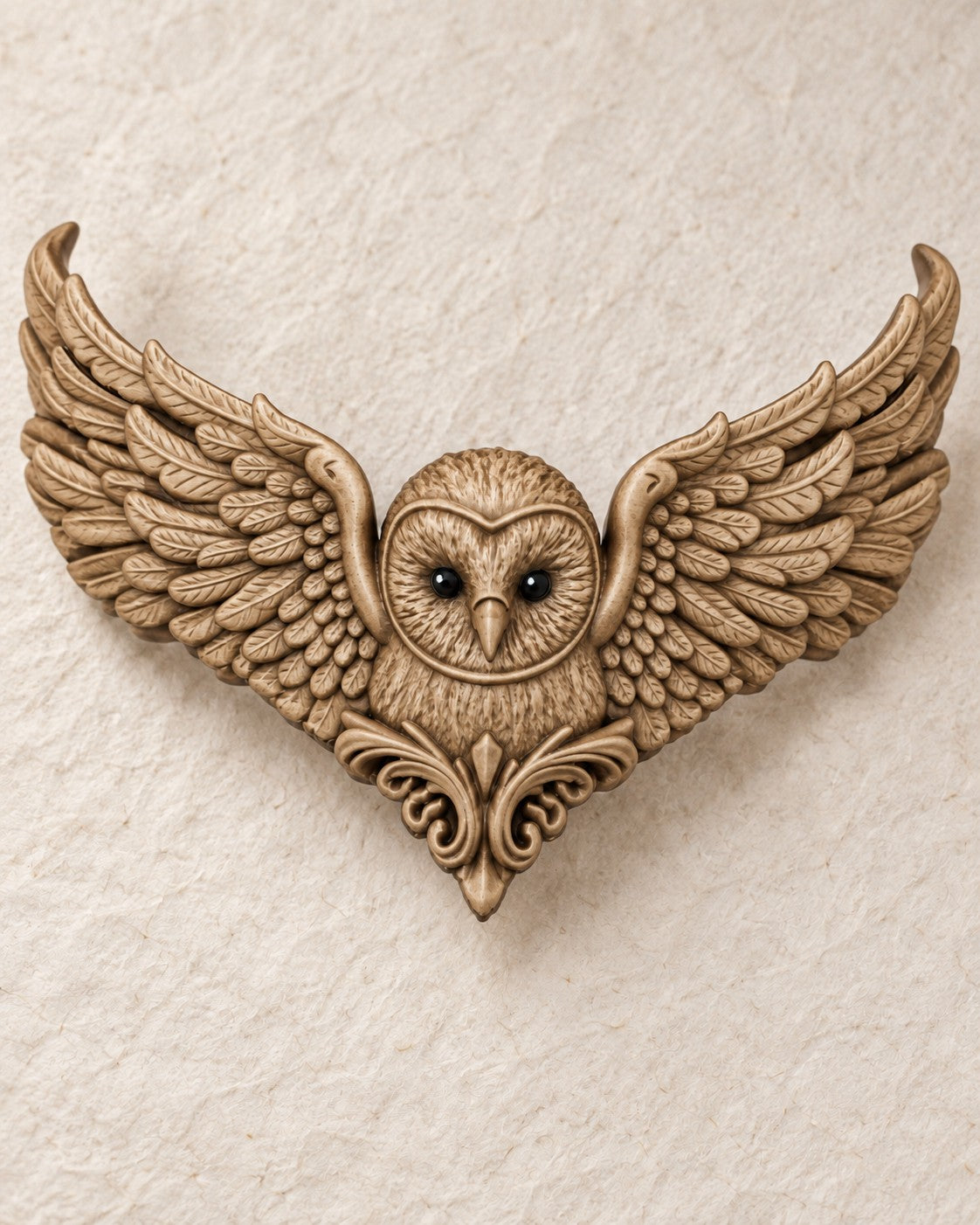 The crown in Natural Wood, digital preview
