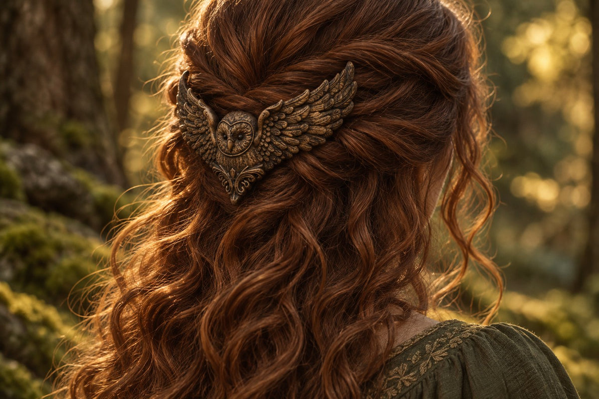 The crown in Natural Wood seen from the side and behind (digital preview)